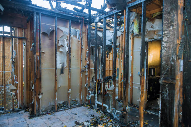 Professional Fire Damage Restoration technician working in St. Gabriel, LA